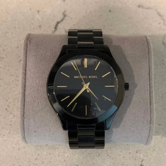 Michael Kors Slim Runway Stainless Steel Watch - Picture 1 of 9